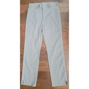 PING Men's Gray‎ Split Hem Golf Performance Stitching Scorecard Pants Sz 30x32